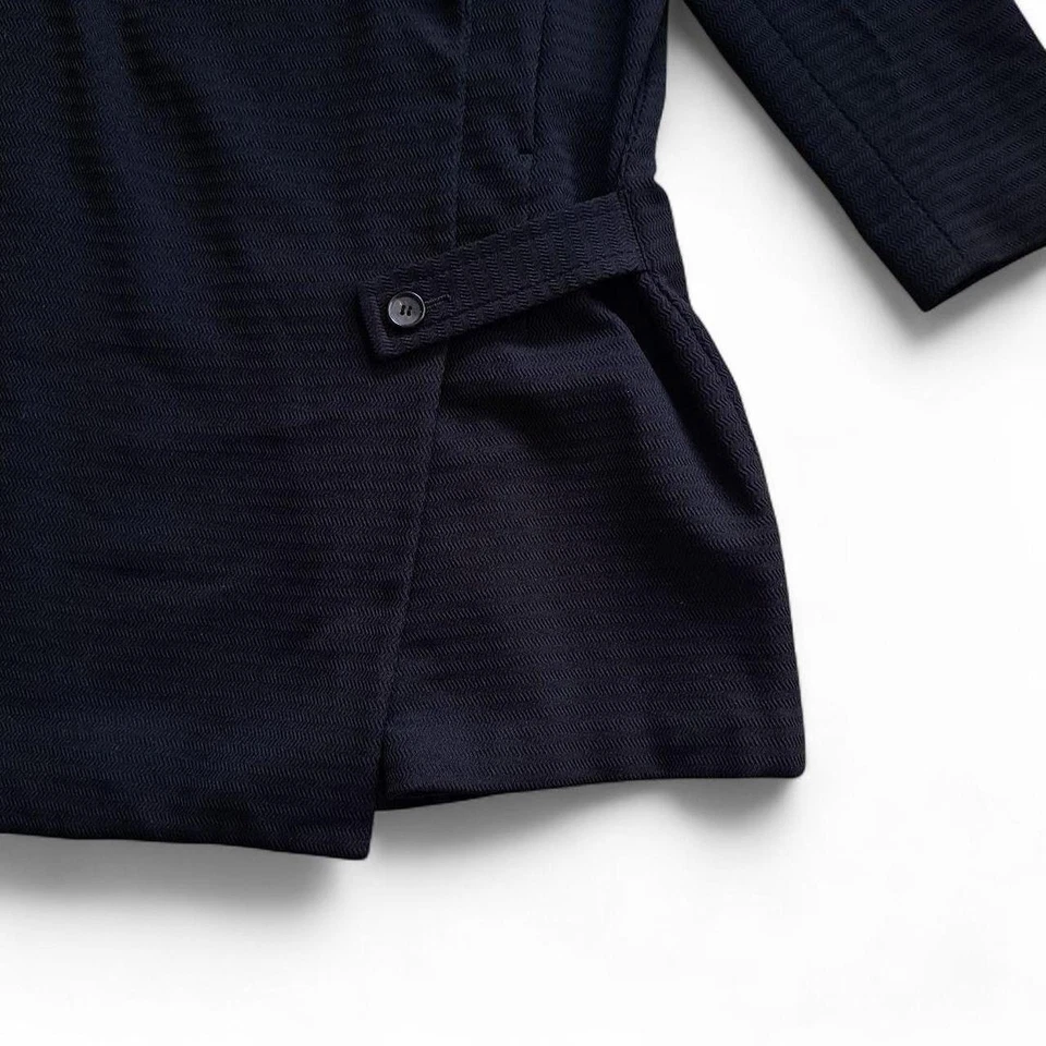 Abrigo negro vintage 1996 Y’s Yohji Yamamoto Archive Foto 2 de 4