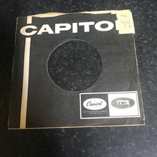 One 7"   CAPITOL  Records  -  Original Record  Sleeve -  1964-65 -  1.26