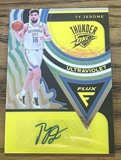 2020-21 Panini Flux #UV-TYJ Ty Jerome Ultraviolet Signatures Auto