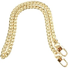 SEAVILIA Handmade DIY 18" Gold Purse Chain Straps Accessories   Replac