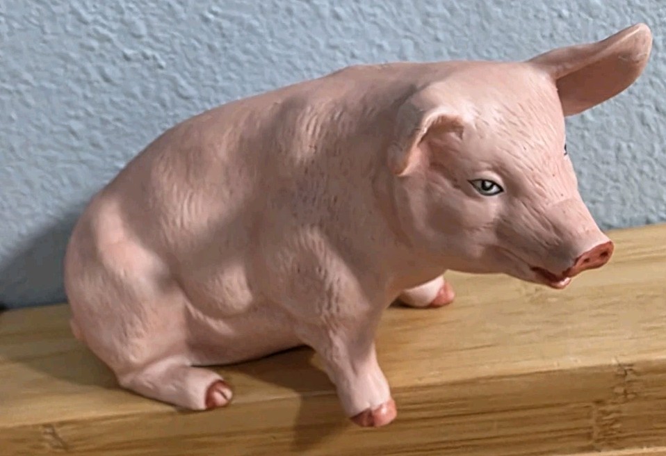 美術品・アンティーク・コレクション Royal Crown Derby Sitting Pig