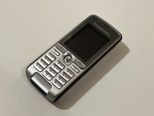 Sony Ericsson K320i Silver color Vintage Cell phone Untested