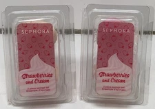 Sephora 2 pc Sponge Set Strawberries & Cream Lot of 2