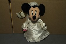 Disney Minnie Mouse Bride Bean Bag Plush Walt Disney World Exclusive