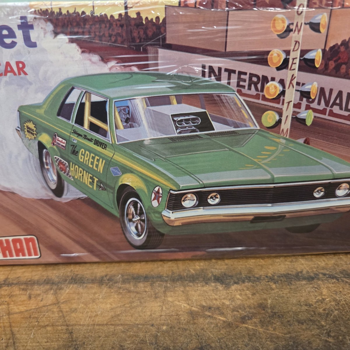 VINTAGE JOHAN AMC GREEN HORNET FUNNY CAR MODEL / KIT C-2070:200
