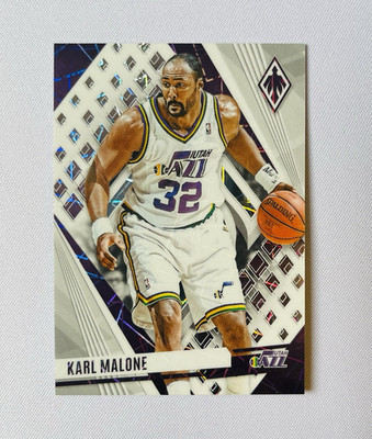 Panini Phoenix Karl Malone Utah Jazz White Lazer Phoenix #3 128/150