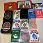 Lot 15 Decks Vintage  Playing Cards - Bicycle, KEM, Coke,Budweiser Eco Playing