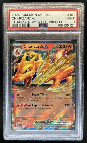 2024 Pokemon SV Black Star Promos Charizard ex #161 PSA 9