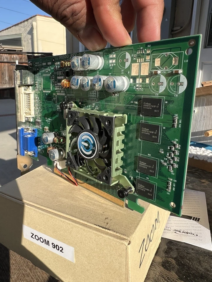 EVGA e-GeForce 7300GS PCI Express Display Card - Image 3 of 4