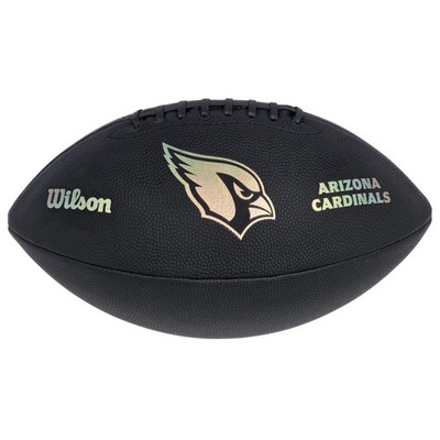 Wilson NFL Arizona Cardinals Metallic Premiere Football Offizielle Größe schwarz