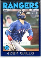 2021 Topps #86B-10 Joey Gallo 1986 Topps Baseball 35th Anniversary
