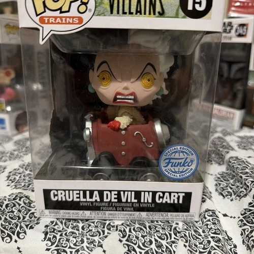 Funko Pop! Trains: Disney - Cruella de Vil - Funko (Exclusive) #15