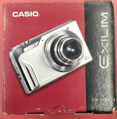 【dtd21】CASIO EXILIM EX-H15 CASIO EXILIM EX-H15 Compact Digital Camera Black 14.1 MP