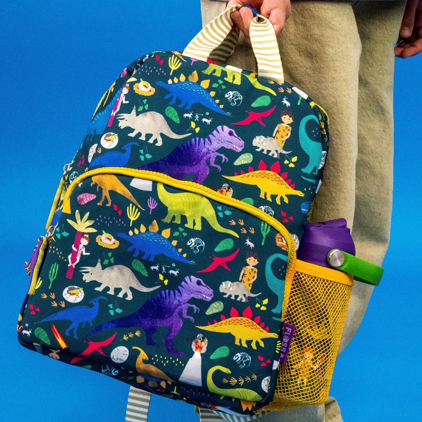 Boys Dinosaur Backpack School Nursery Travel Childrens Waterproof Rucksack Eco