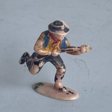 Vintage Plastic Cowboy Toy Missing His Indian Hong Kong Rare