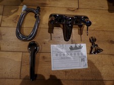 Bristan Lever Chrome Bath Shower Mixer with Lever Valves VAL2 BSM C CD - New