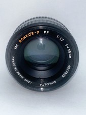 Minolta Rokkor PF 50mm Camera Lenses for sale - eBay