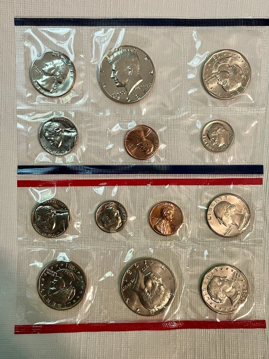 アメリカ合衆国のセット 貴重！！(現在流通なし) Uncirculated 1981 US Coin Mint Sets for sale | eBay