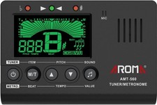 Digital Metronome Tuner for Guitar, Piano, Violin, Bass, Ukulele, Flute, Trumpet
