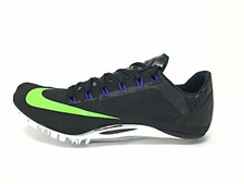 NIKE SUPERFLY R4 TRACK SPIKES SIZE 13 BLACK/GREEN STRIKE/PURPLE 526626-035