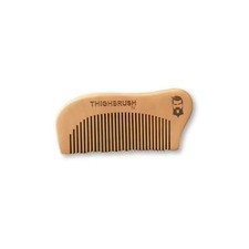 THIGHBRUSH  Natural "Wood" Beard Comb