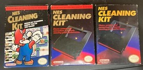 3x Nintendo NES - Cleaning Kit CIB