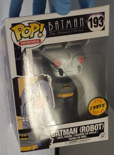 Funko Pop! Batman Animated Series Batman Robot #193 Chase Vinyl Fig See Photos - Picture 21 of 21
