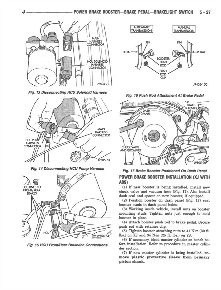 1995 Jeep Cherokee, Wrangler Factory Shop Service Manual | eBay