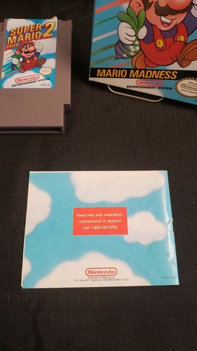 VIDEOGIOCO CIB SUPER MARIO BROS 2 NINTENDO NES CON PROTETTORE - Foto 2 di 10