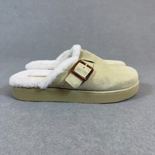 Vince Women's Griff Shearling Mule Slipper Comfort Whimsical Cozycore Size 8M