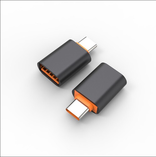 6A USB OTG To Type C Data Transfer Adapter Type C Male to USB Female Converter - Zdjęcie 9 z 15