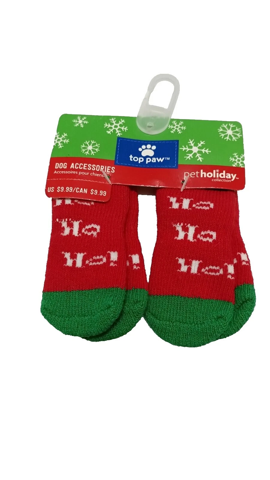 Navidad S Dog Socks