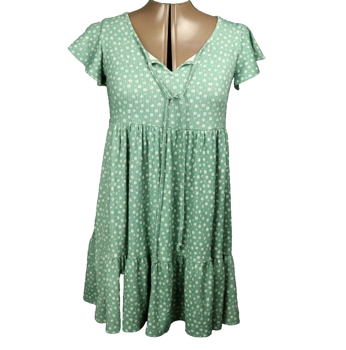 light blue lace dress short sleeve The Elza Modest Lace Dress main image 1