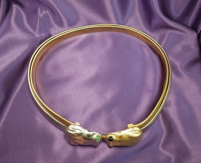Ultra rare Judith Leiber gold tone belt with onyx Judith Leiber | Accessories | Ultra Rare Judith Leiber Gold  main image 3