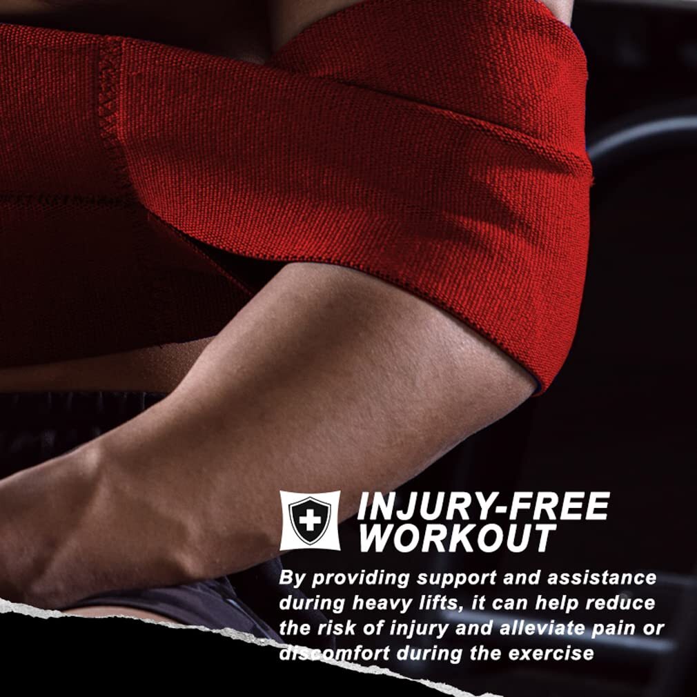 Bench Press Resistance BandPower Weight Lifting Fitness Increase Strength Ass...