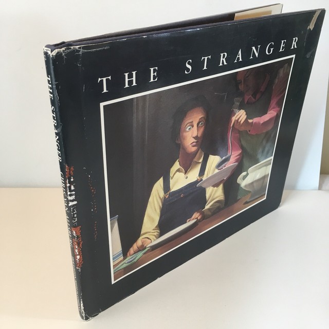The Stranger by Chris Van Allsburg. 1st Edition 1986, Full Number Line