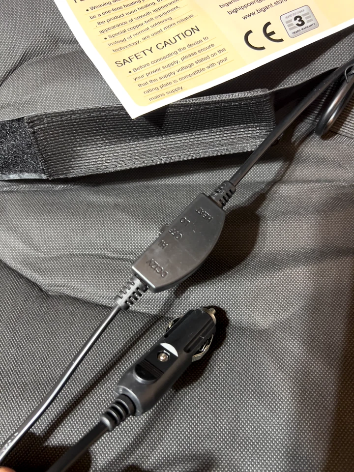 Big Hippo 2 упаковки подогрев автомобильное сиденье чехол подушечка автомобильное сиденье подогреватель высокий/низкий - Изображение 4 из 4