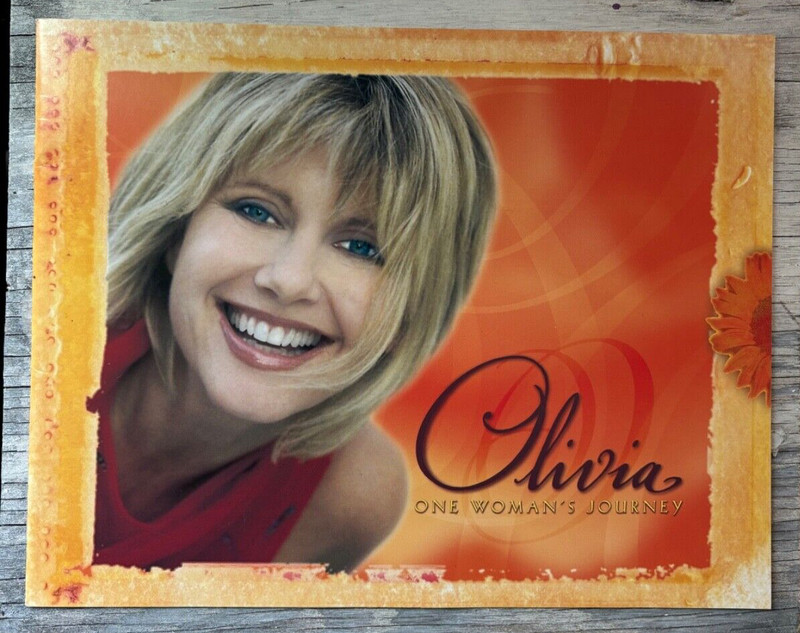 OLIVIA NEWTON-JOHN - One Woman's Journey Tour Program - 1999 USA