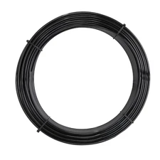 Flo Supply 1/4" High Temp Nylon Tubing - Black - 1 Ft.