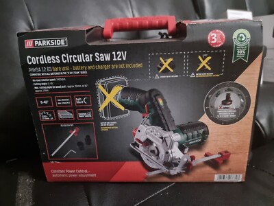 Parkside 12V Cordless Circular Saw Bare Unit Only PHKSA 12 B3