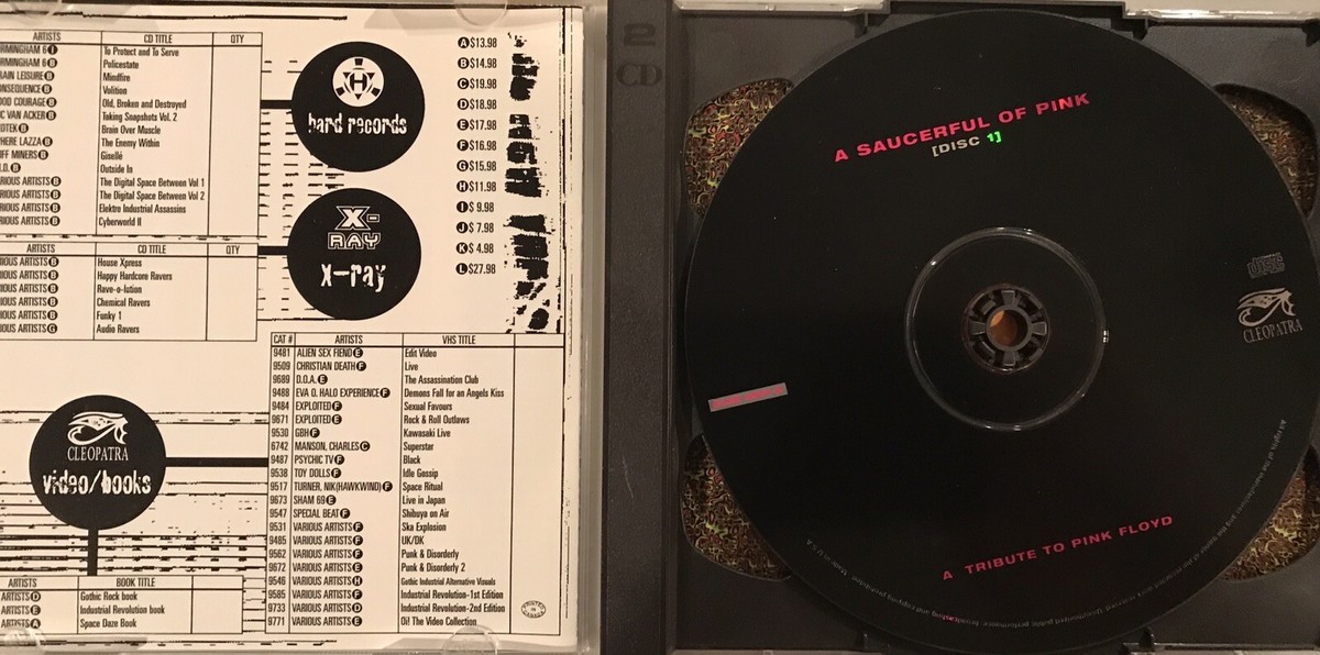 A Saucerful of Pink - A Tribute to Pink Floyd 2 CD Alien Sex Fiend Gothic  Rock | eBay
