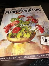 The Magic Of Flower Painting By Nan Greacen Paperback NEW