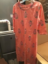 Ankit Fashions Kurta Women s Top/Gown NWT Small Defect. Pink Size 40