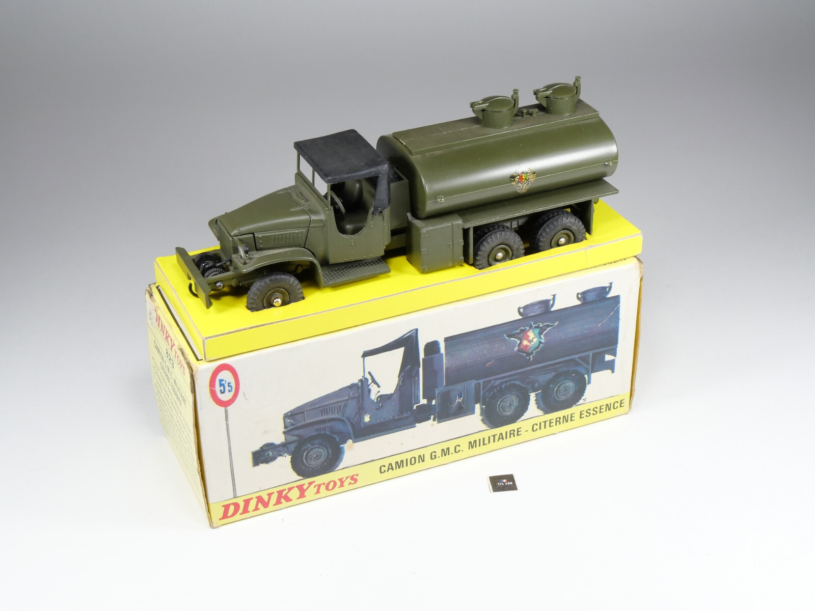 Dinky 823, GMC Army Tanker - Free Price Guide & Review