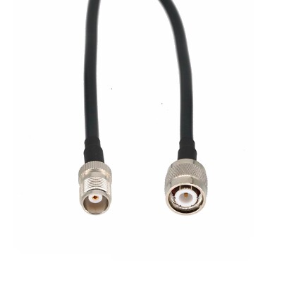 TNC Male Female RG58 Extension Cable 1~16FT For Repeater Radio Diplexer Antenna