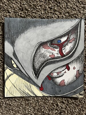 Berserk Griffith Ink Drawing 1/1 8x8 (Not A Print)