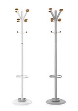 Appendi abiti attaccapanni da terra piantana per giacche con ganci per le borse