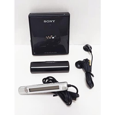 Sony Walkman MZ-E620 Black RM-MC33EL Silver Portable MD Sony Walkman MZ-E620 Black RM-MC33EL Silver Portable MD
