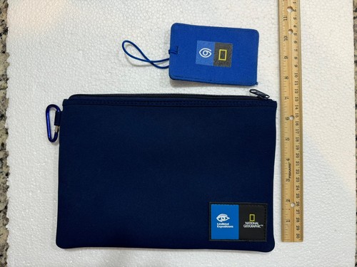 National Geographic- Lindblad Expectations Toiletries Bad & Luggage Tag