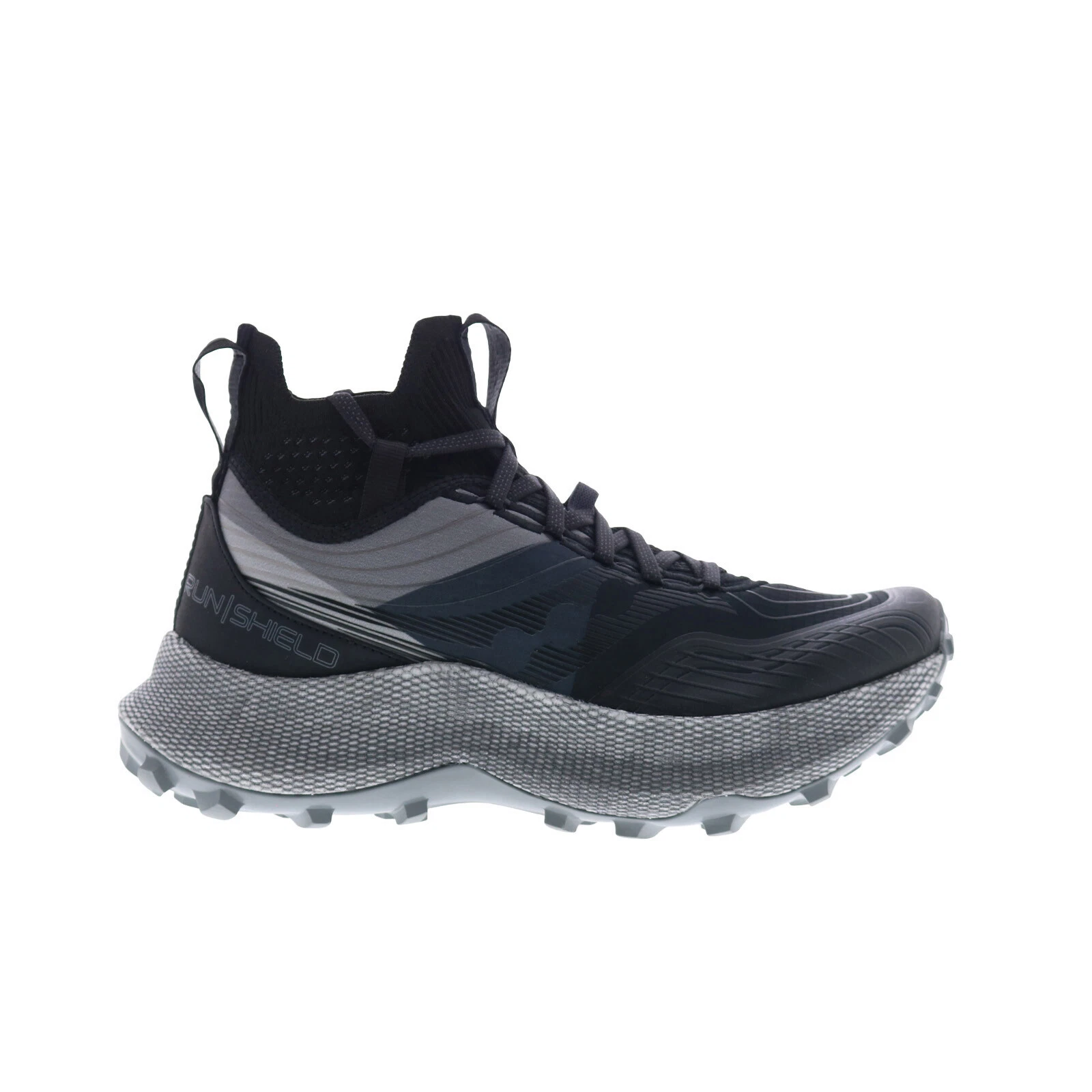 Saucony Endorphin Trail Mid Runshield Womens Black Athletic Hiking Shoes
Opens in a new window or ta